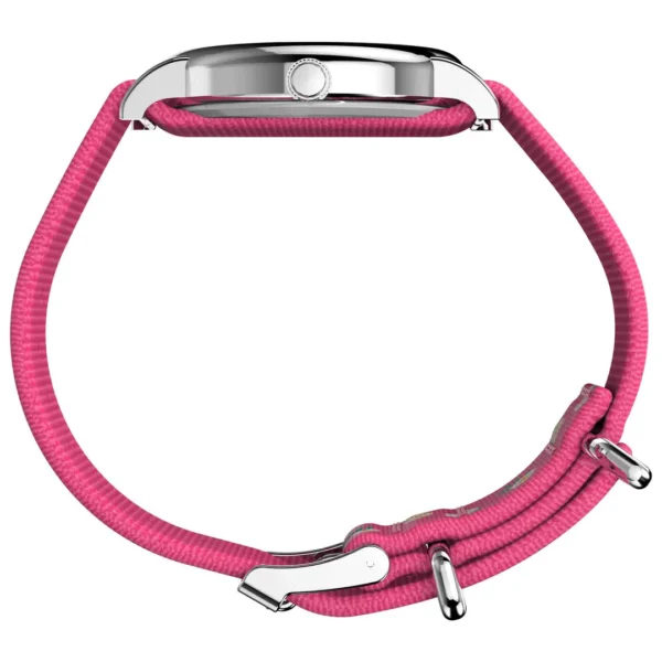 Timex Q x Peanuts 36mm In Bloom Pink SS - Image 2