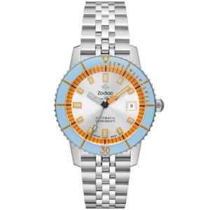 Zodiac ZO9304 Super Sea Wolf Compression Automatic Pastel Blue